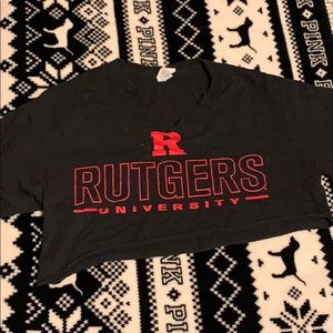 Rutgers crop top